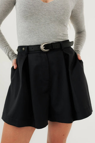 Przedsprzedaż: Szorty wełniane No. 4 Fumé - Lavamme