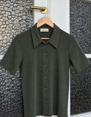 T-shirt z bawełny No. 2 Foret Lavamme