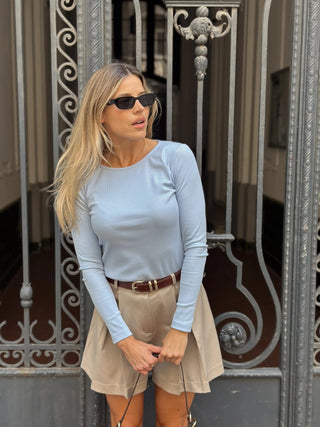 Longsleeve z bawełny No. 1 Ciel de Provence - Lavamme