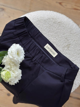 Szorty z bawełny No. 2 Bleu Lavande - Lavamme