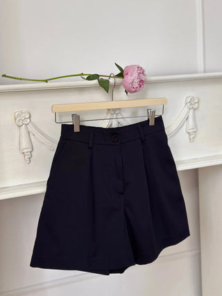 Szorty z bawełny No. 2 Bleu Lavande - Lavamme