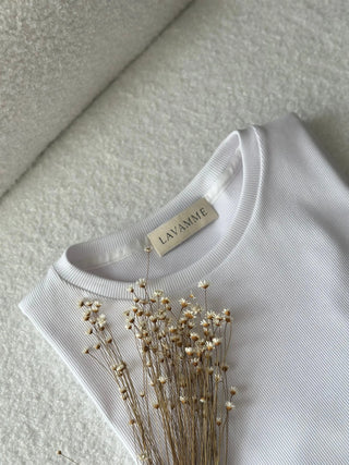 T-shirt No. 1 Blanc Pur - Lavamme