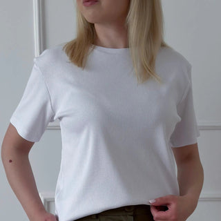 T-shirt No. 1 Blanc Pur Lavamme