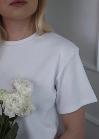 T-shirt No. 1 Blanc Pur Lavamme