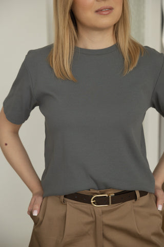 T-shirt No. 1 Gris - Lavamme