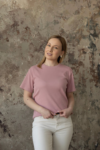T-shirt No. 1 Rose - Lavamme