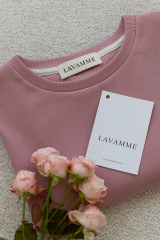 T-shirt No. 1 Rose - Lavamme