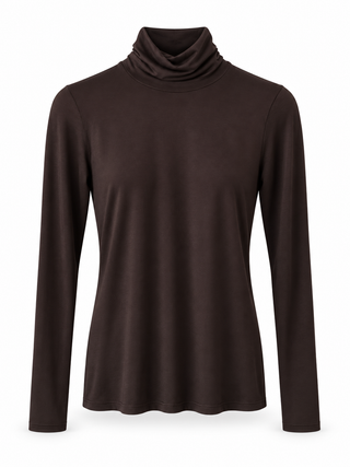 Golf z modalu No. 1 Chocolat Noir Lavamme