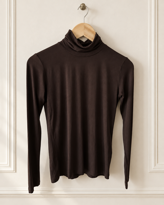 Golf z modalu No. 1 Chocolat Noir Lavamme